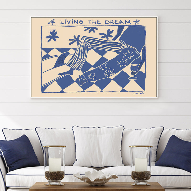 wall-art-print-canvas-poster-framed-Living The Dream , By Elena Grib-2