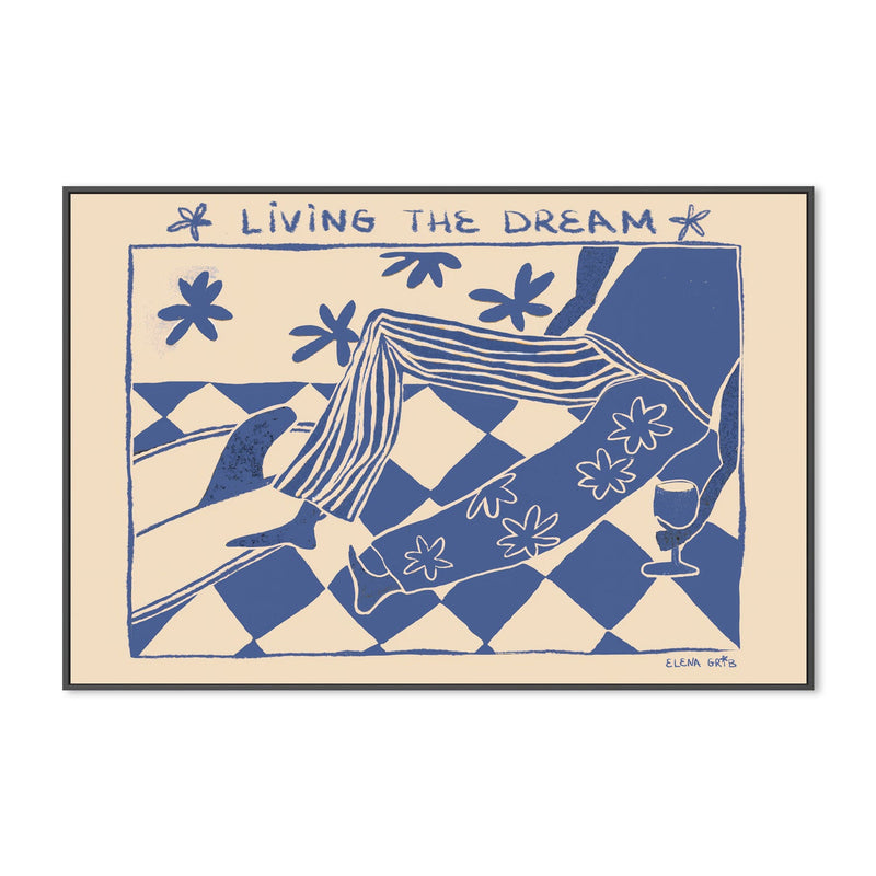 wall-art-print-canvas-poster-framed-Living The Dream , By Elena Grib-3