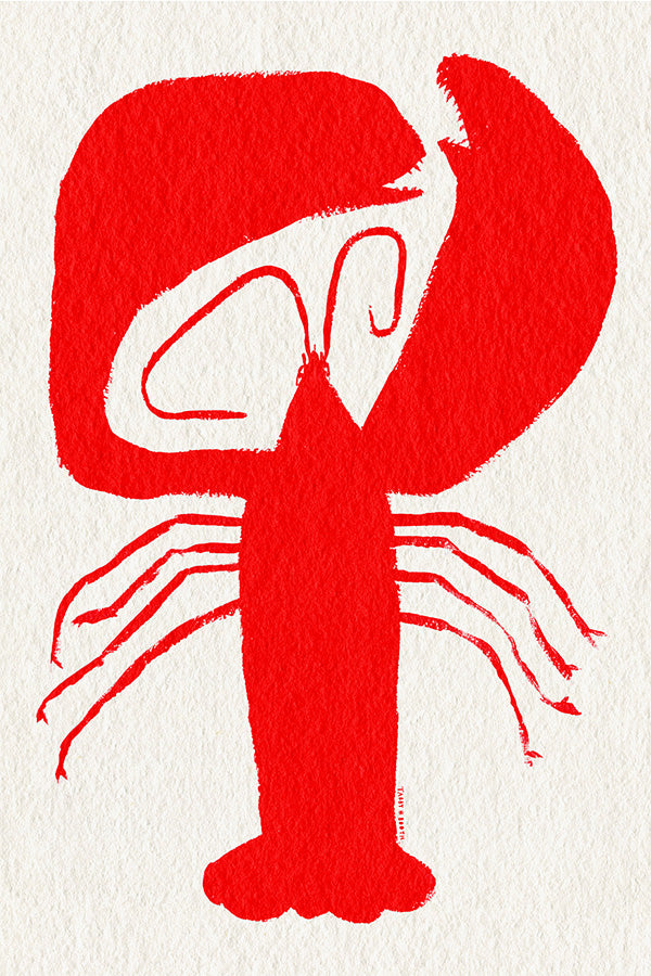 wall-art-print-canvas-poster-framed-LOBSTER-1