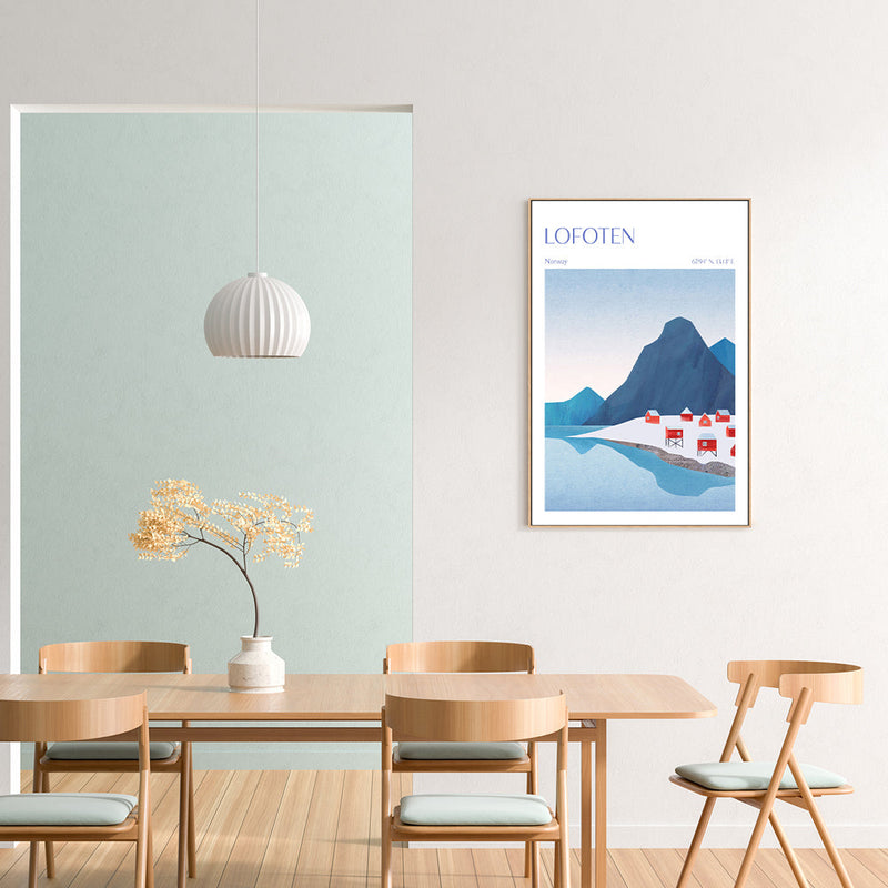 wall-art-print-canvas-poster-framed-Lofoten, Norway , By Long Way Home-GIOIA-WALL-ART