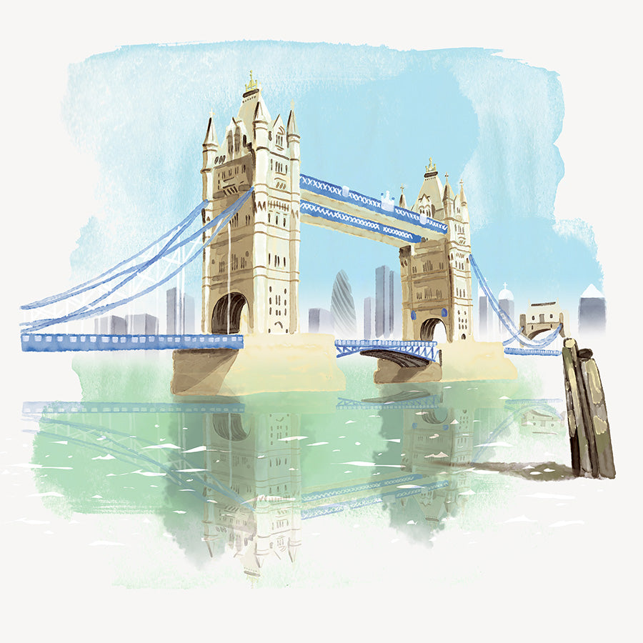 wall-art-print-canvas-poster-framed-London Bridge-1