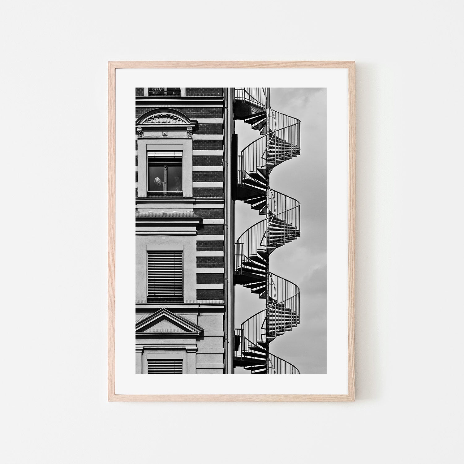 wall-art-print-canvas-poster-framed-lonely man-6