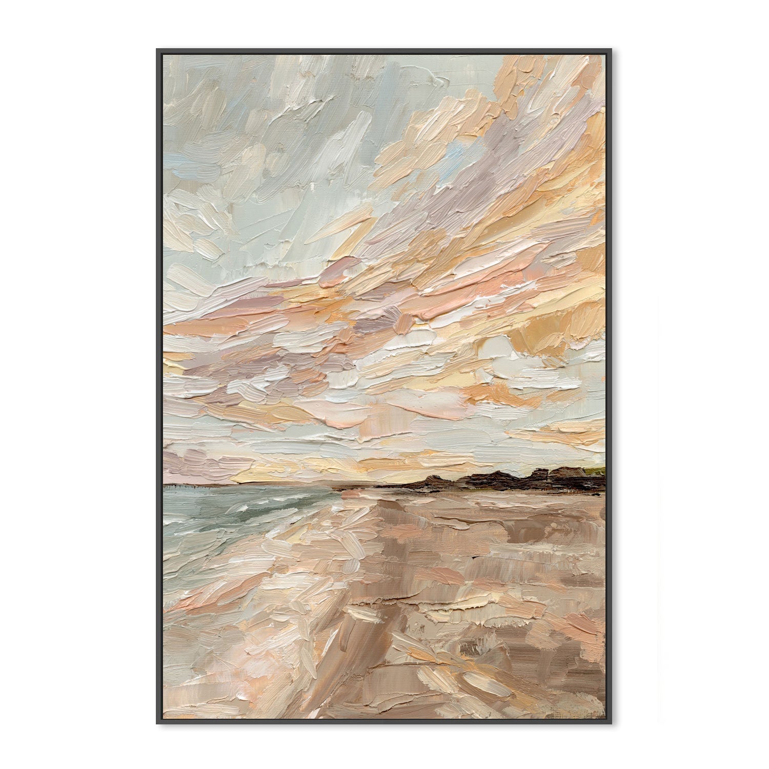wall-art-print-canvas-poster-framed-Looking For Seashells , By Hannah Weisner-3