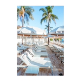 wall-art-print-canvas-poster-framed-Lounge By The Pool-1