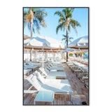 wall-art-print-canvas-poster-framed-Lounge By The Pool-3