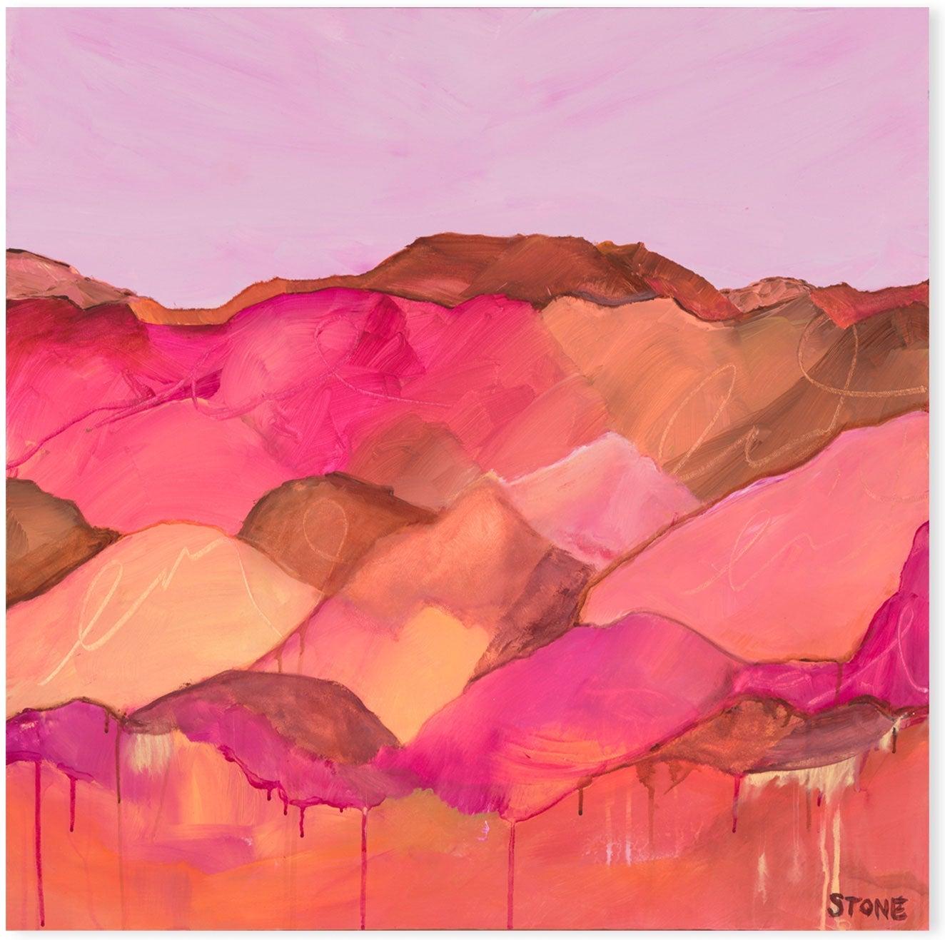 wall-art-print-canvas-poster-framed-Love Crush Hills , By Belinda Stone-GIOIA-WALL-ART