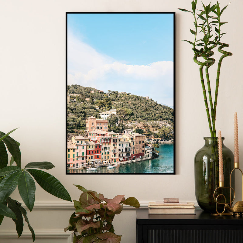 wall-art-print-canvas-poster-framed-Love In Portofino , By Leggera Studio-2