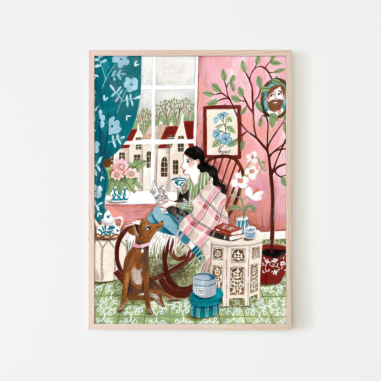 wall-art-print-canvas-poster-framed-Love of reading-6