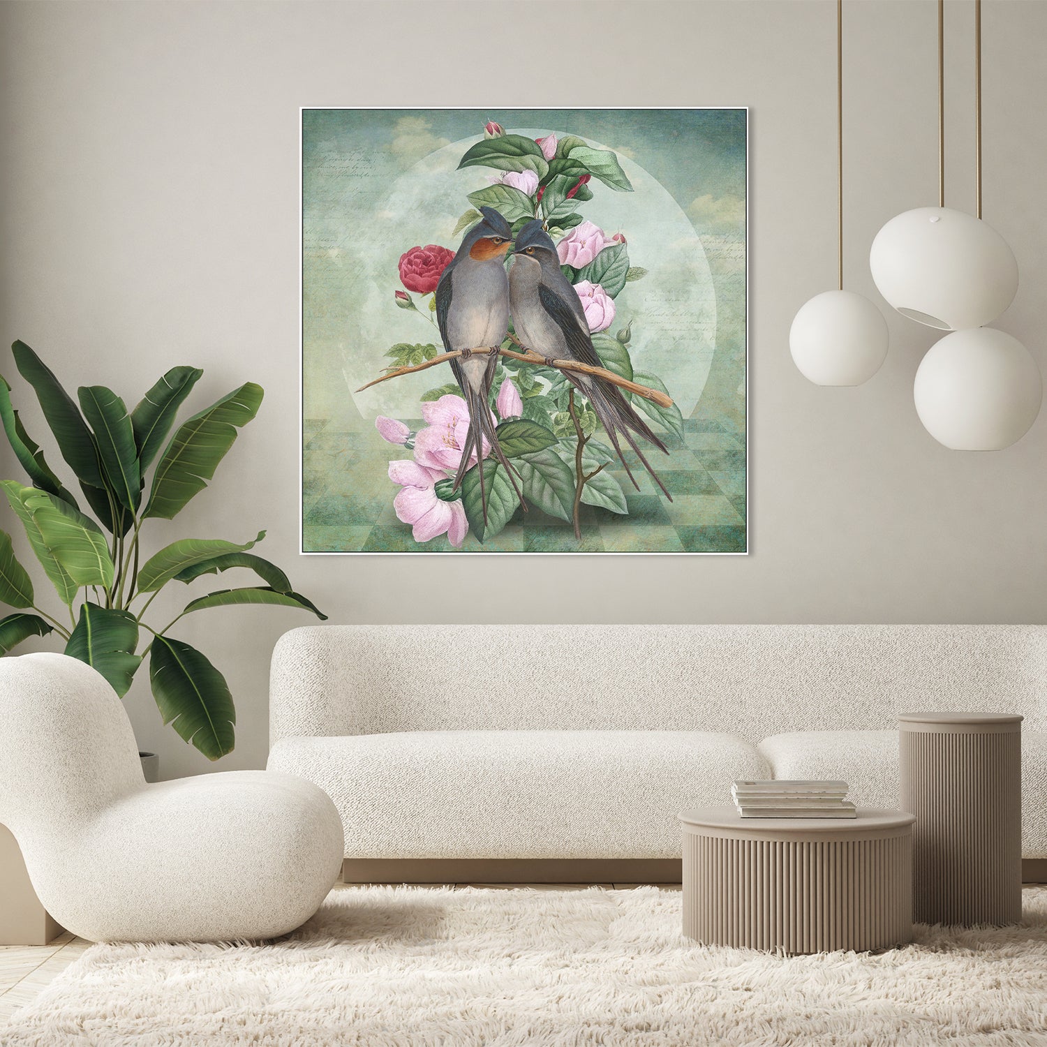 wall-art-print-canvas-poster-framed-Lovebirds-8