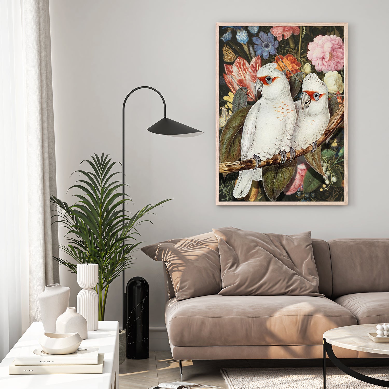 wall-art-print-canvas-poster-framed-Lovebirds-9