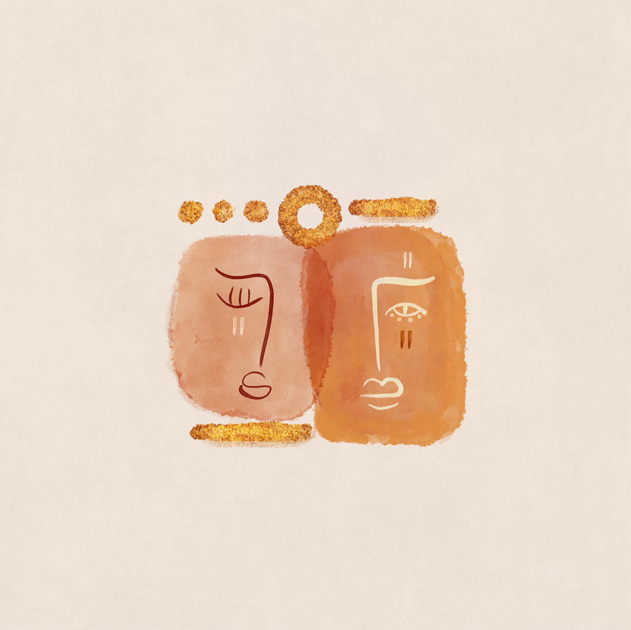 wall-art-print-canvas-poster-framed-Lovers , By Emel Tunaboylu-GIOIA-WALL-ART