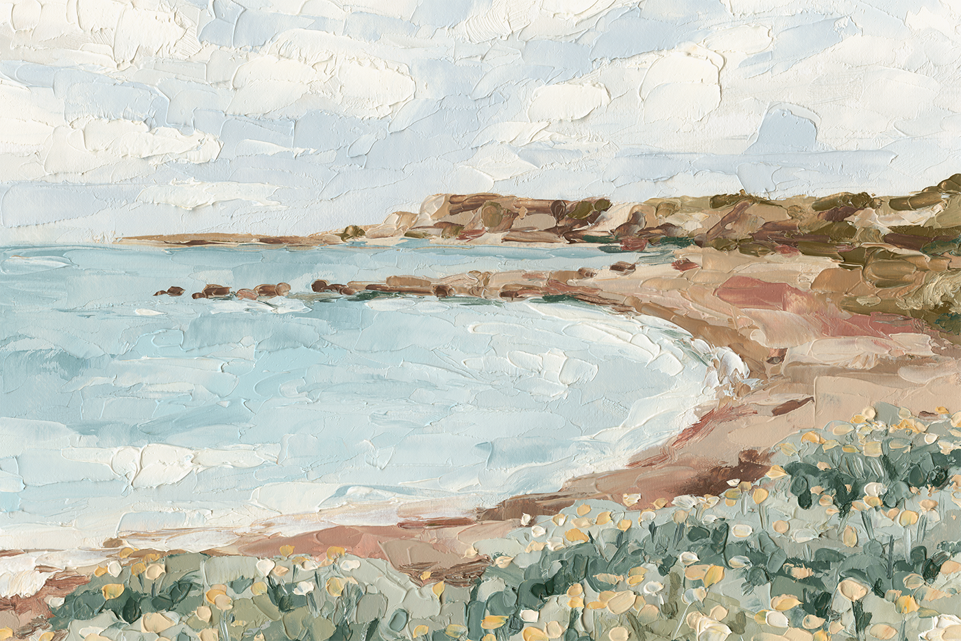 wall-art-print-canvas-poster-framed-Low Tide , By Hannah Weisner-1