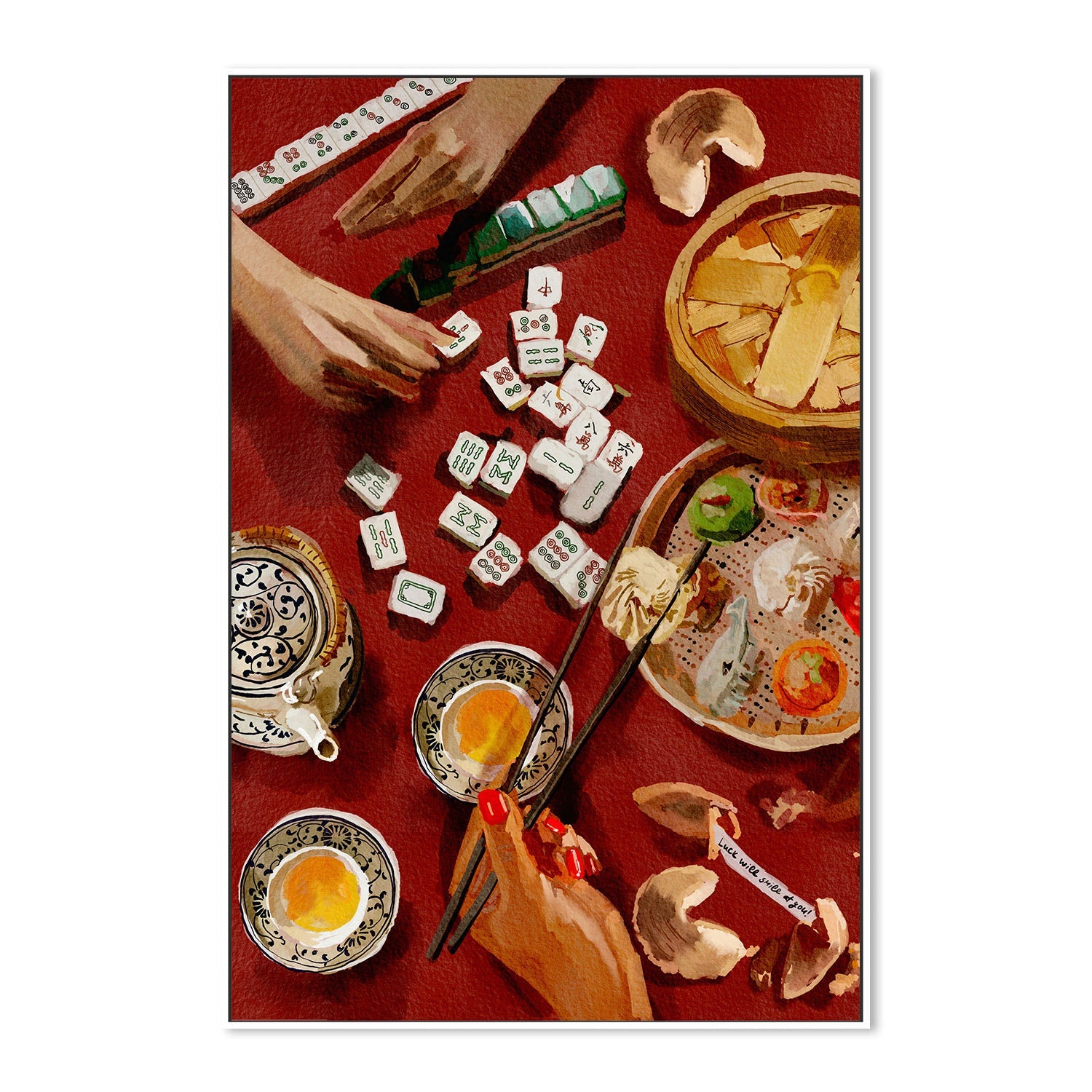 wall-art-print-canvas-poster-framed-Luck Will Smile On You , By Ekaterina Zagorska-5