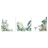 wall-art-print-canvas-poster-framed-Lush Forest Birds, Set Of 3-by-Gioia Wall Art-Gioia Wall Art