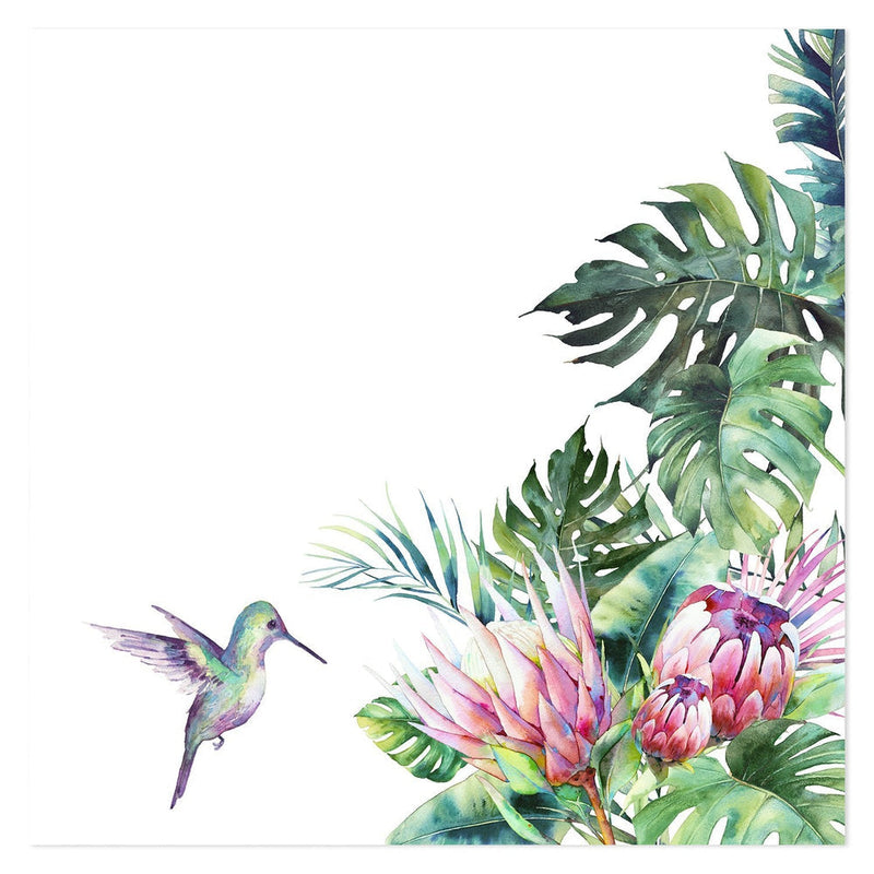 wall-art-print-canvas-poster-framed-Lush Forest Birds, Style C-by-Gioia Wall Art-Gioia Wall Art