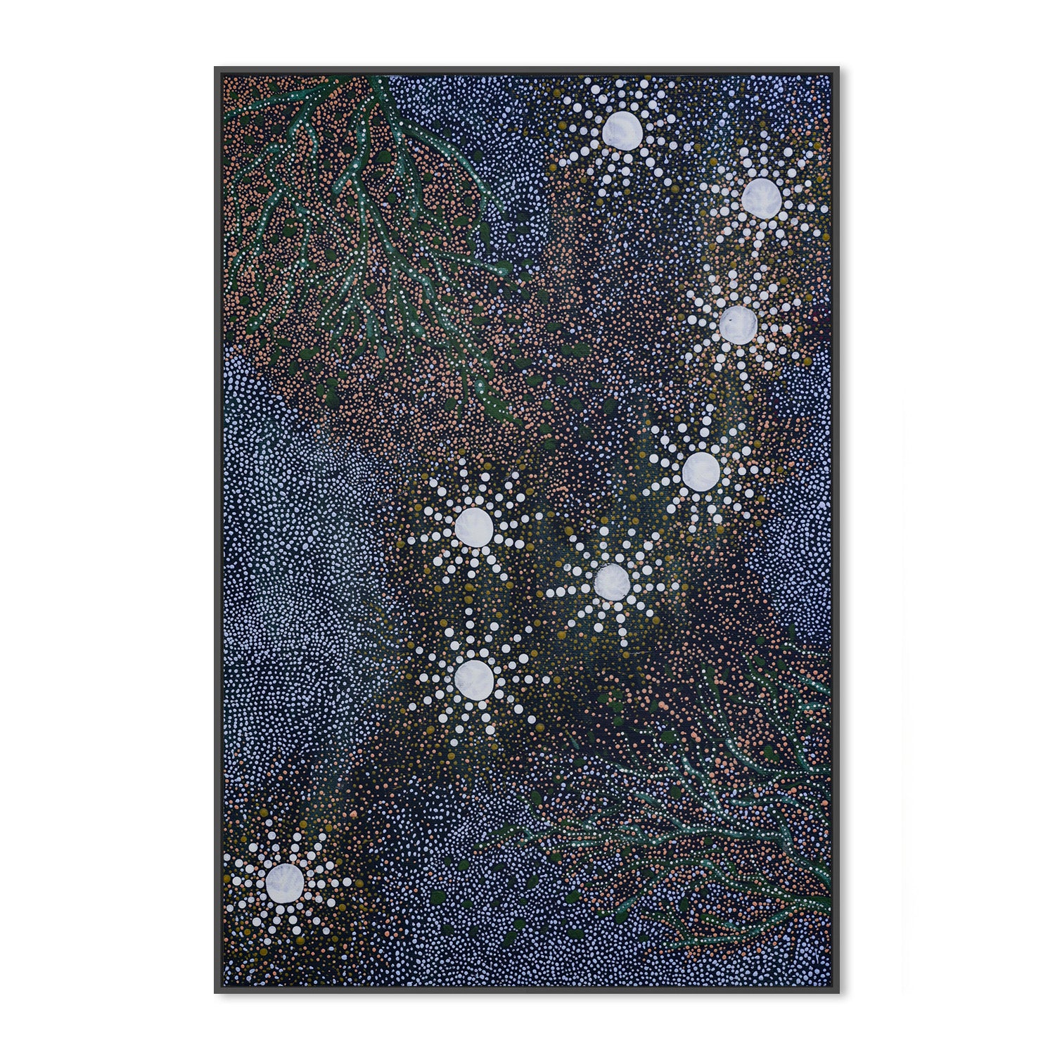 wall-art-print-canvas-poster-framed-Maar - Koodjal Yorgas Dreaming 7 sisters dreaming , By Julianne Wade-3