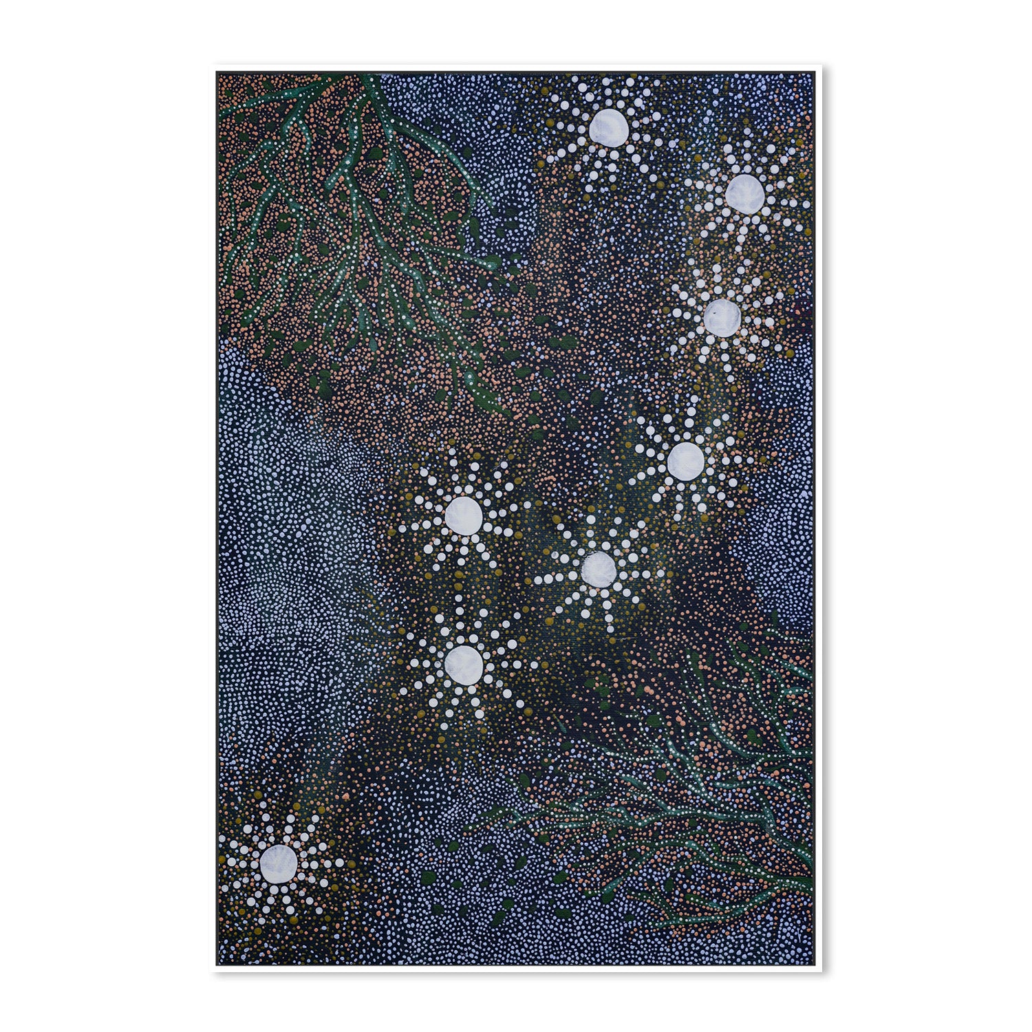 wall-art-print-canvas-poster-framed-Maar - Koodjal Yorgas Dreaming 7 sisters dreaming , By Julianne Wade-5