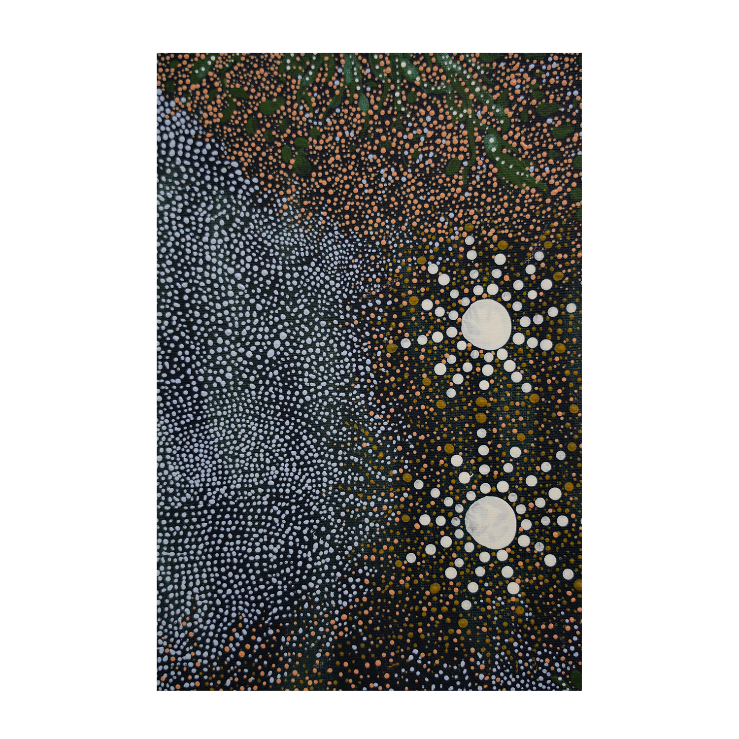 wall-art-print-canvas-poster-framed-Maar - Koodjal Yorgas Dreaming 7 sisters dreaming, Two Sister , By Julianne Wade-1