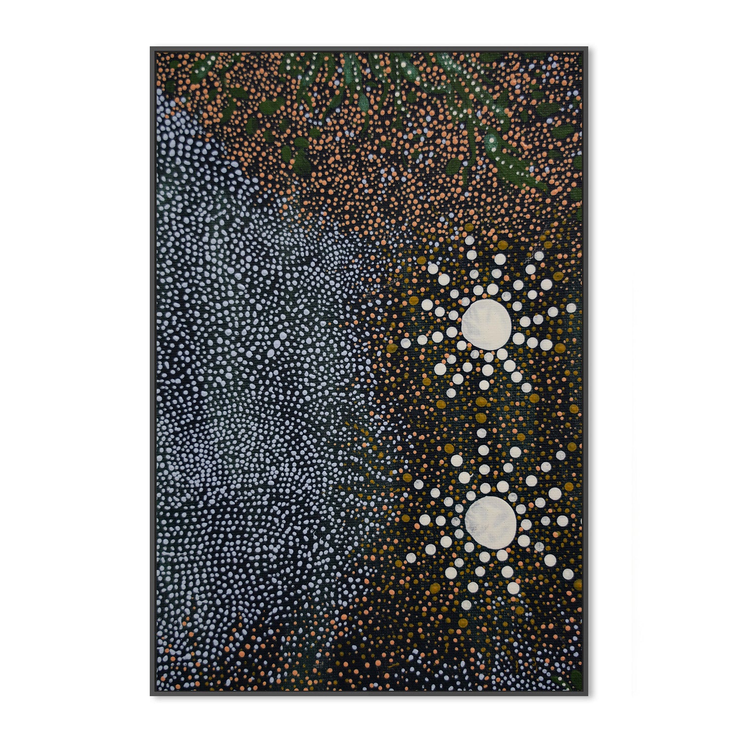 wall-art-print-canvas-poster-framed-Maar - Koodjal Yorgas Dreaming 7 sisters dreaming, Two Sister , By Julianne Wade-3