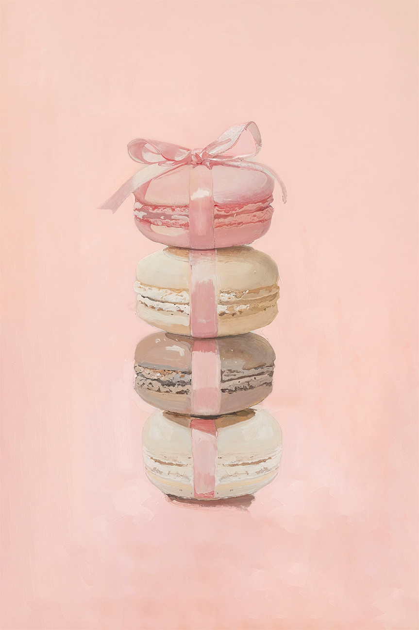 wall-art-print-canvas-poster-framed-Macarons , By Lady Hana-1