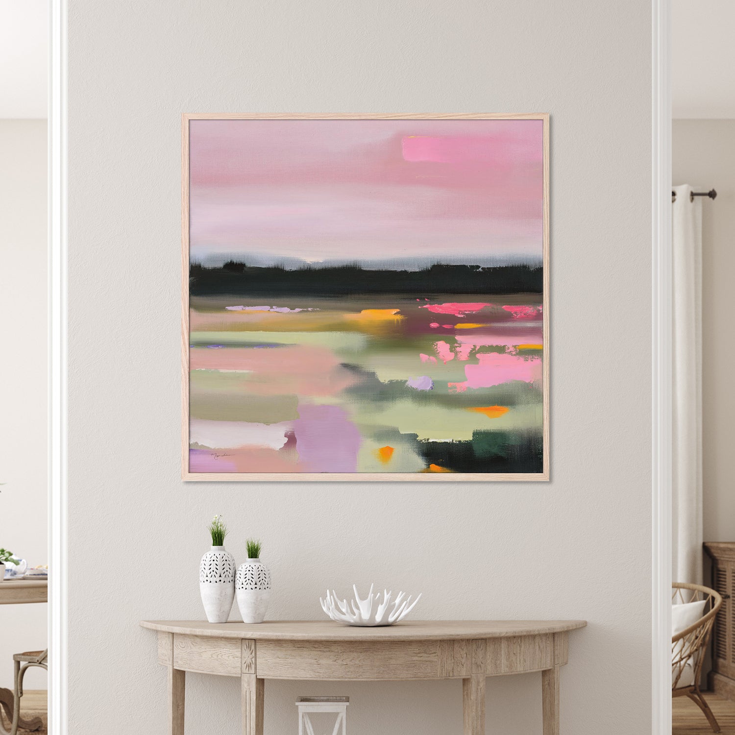 wall-art-print-canvas-poster-framed-Magenta Meadows-7