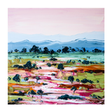 wall-art-print-canvas-poster-framed-Magenta River, Style A , By Angela Hawkey-1