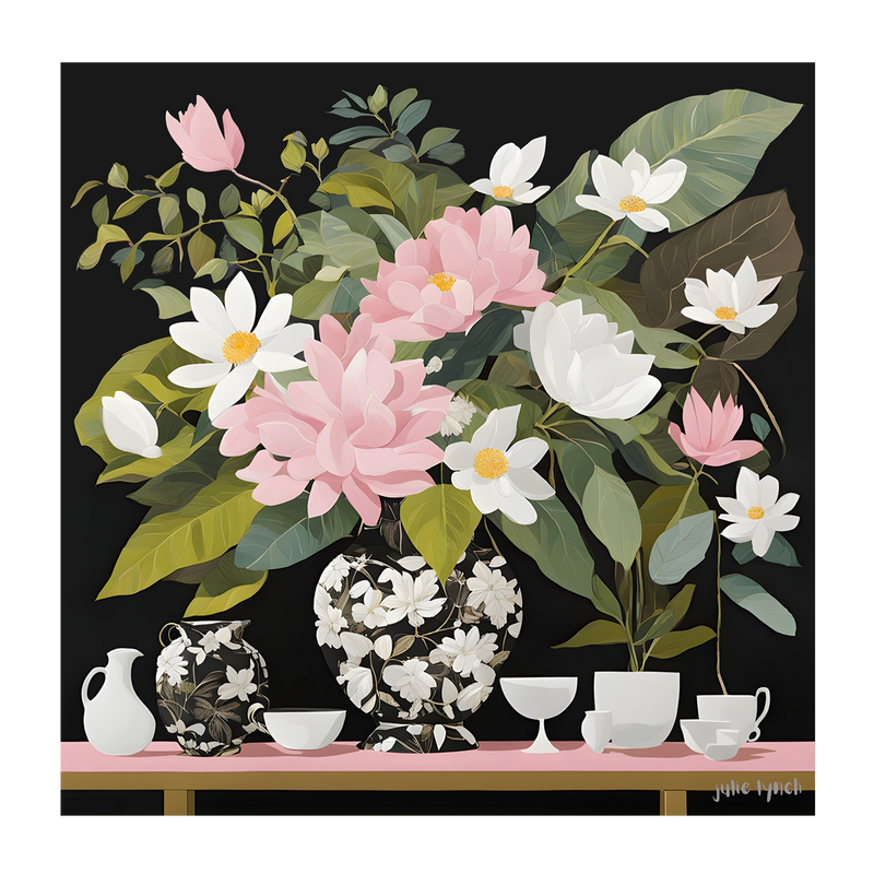wall-art-print-canvas-poster-framed-Magnolia Moments , By Julie Lynch-1
