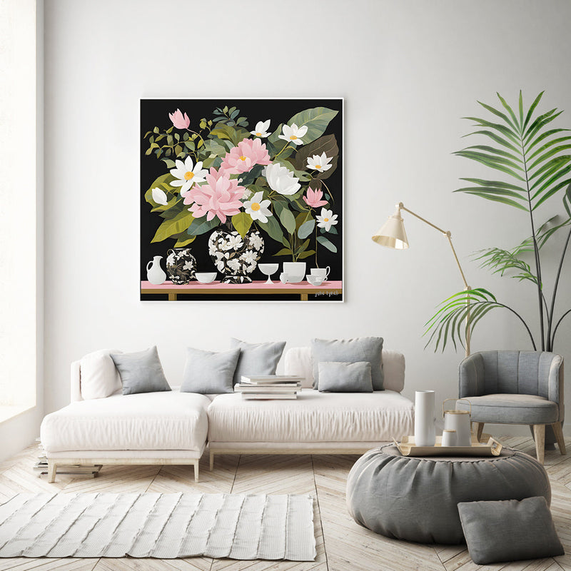wall-art-print-canvas-poster-framed-Magnolia Moments , By Julie Lynch-2