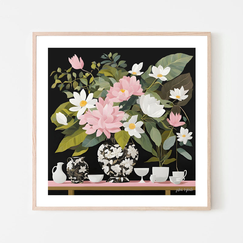 wall-art-print-canvas-poster-framed-Magnolia Moments , By Julie Lynch-6