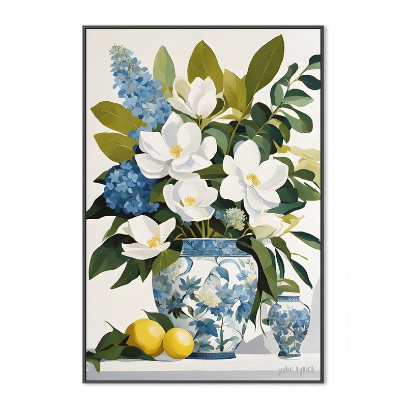wall-art-print-canvas-poster-framed-Magnolia Moments, Style B , By Julie Lynch-3