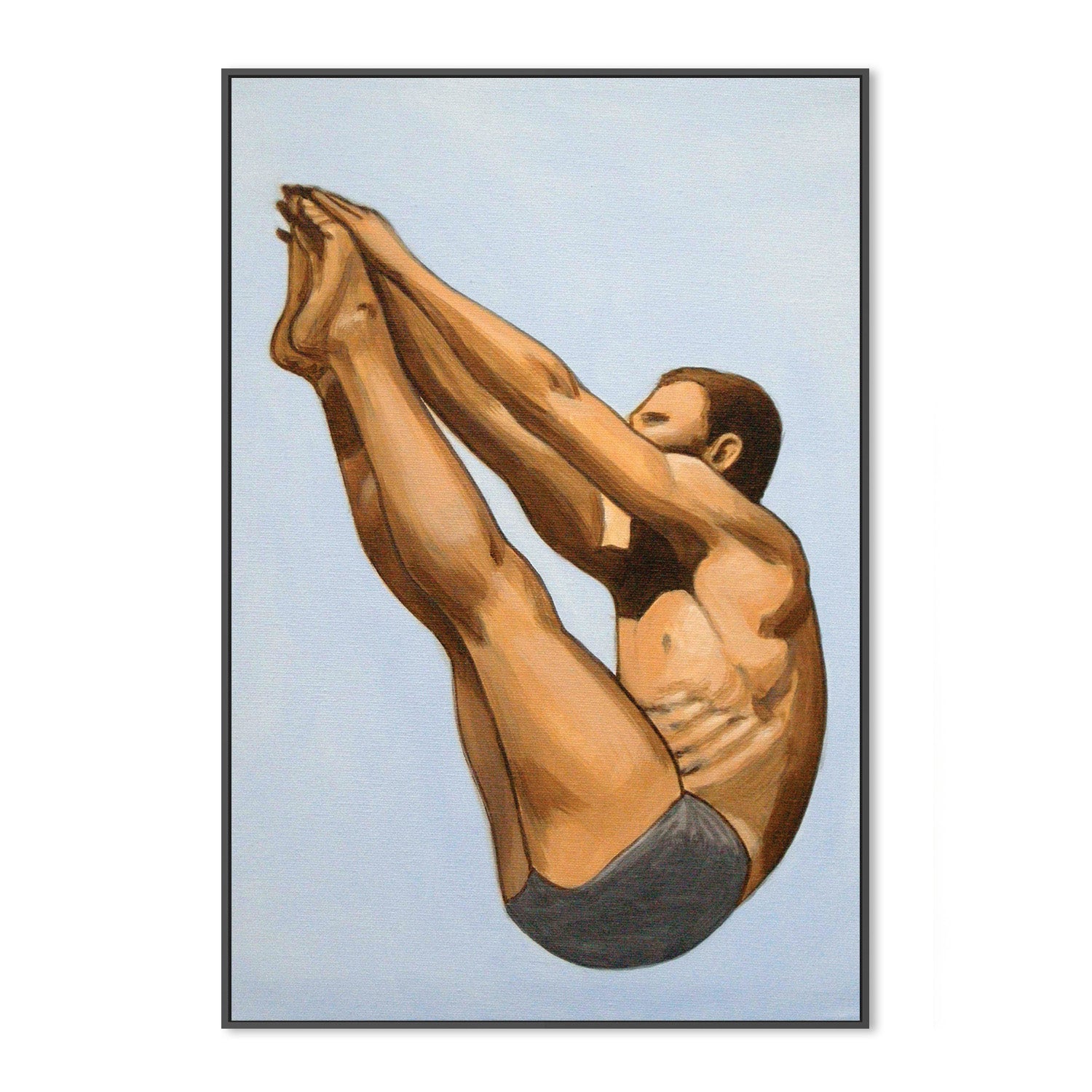 wall-art-print-canvas-poster-framed-Male Diver-3