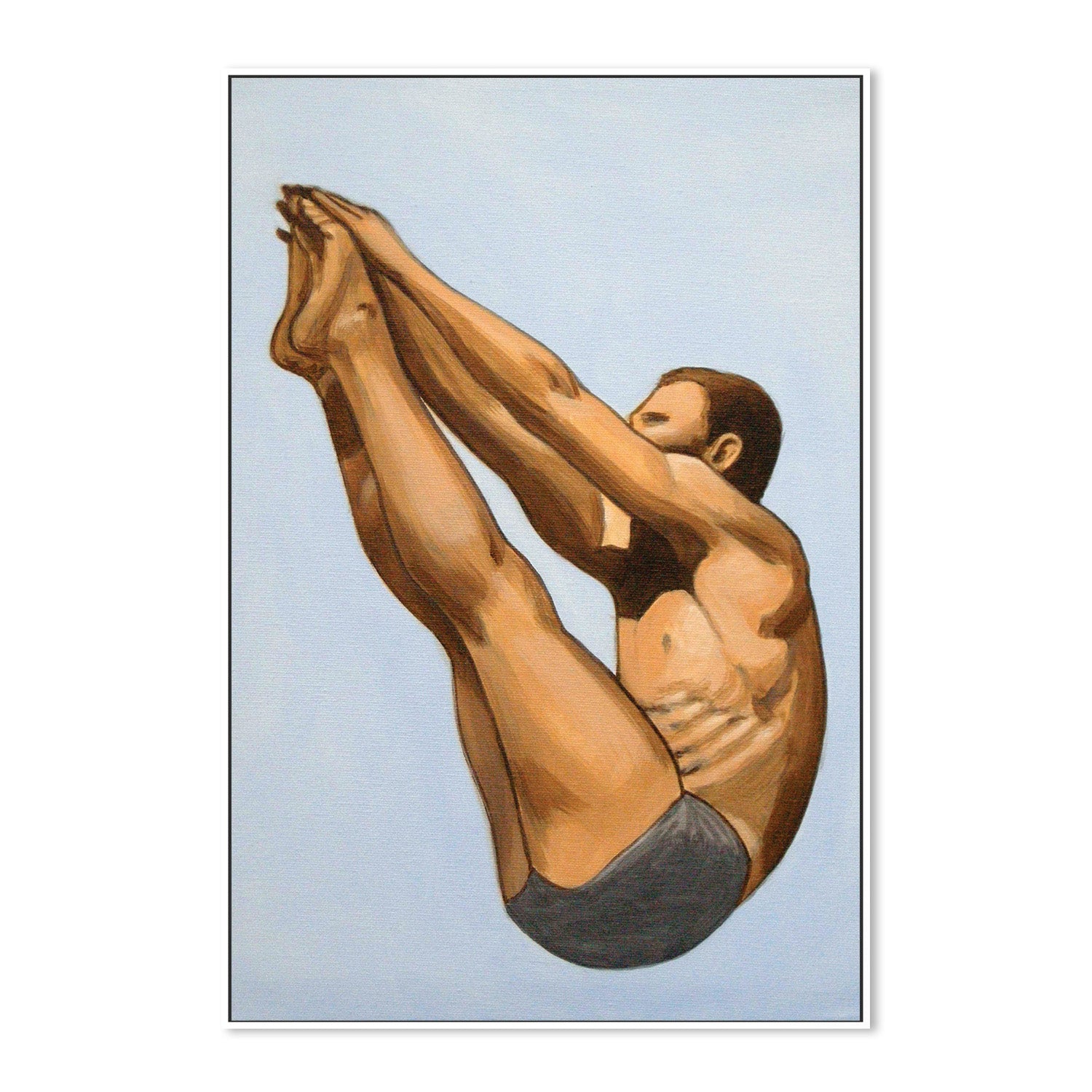 wall-art-print-canvas-poster-framed-Male Diver-5
