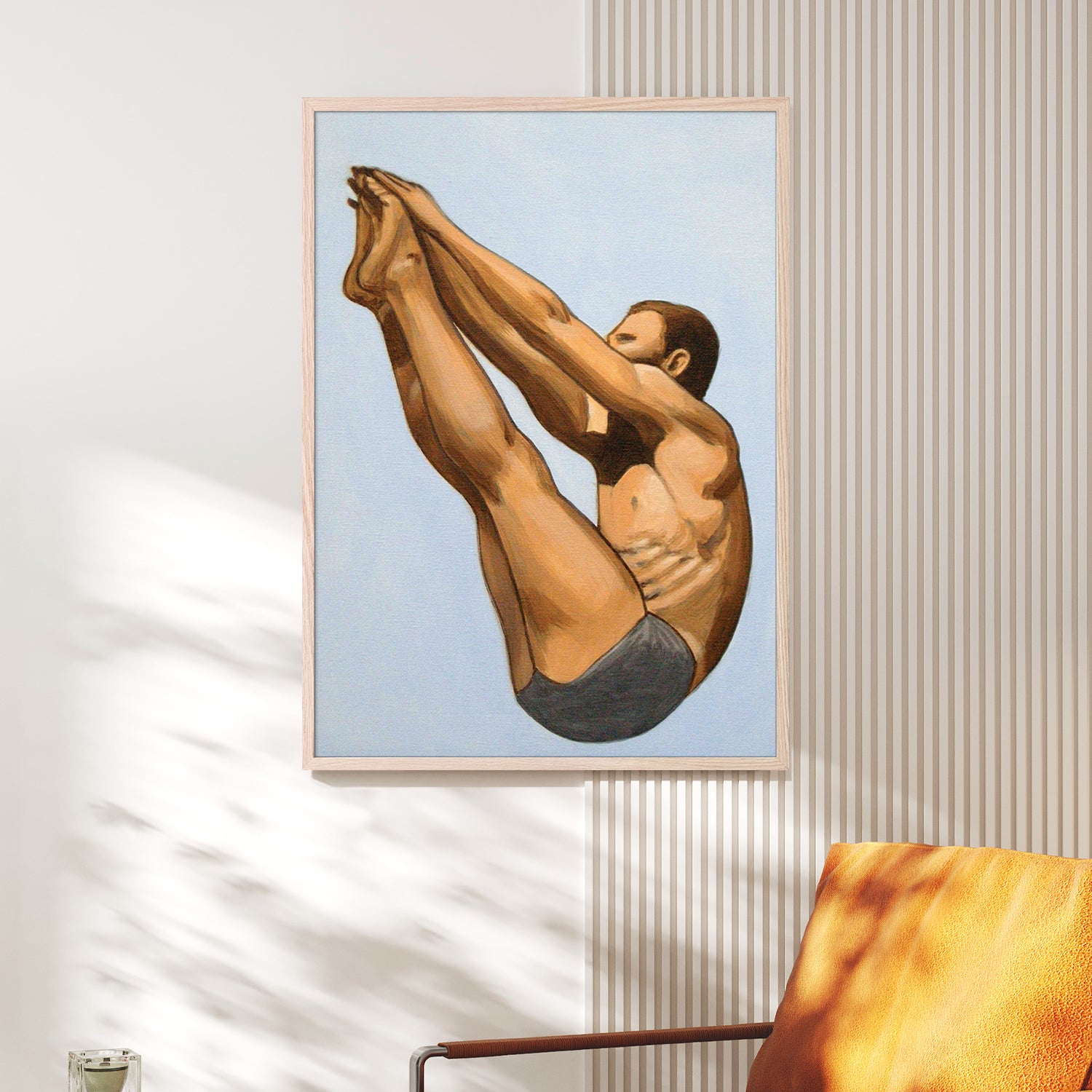 wall-art-print-canvas-poster-framed-Male Diver-7