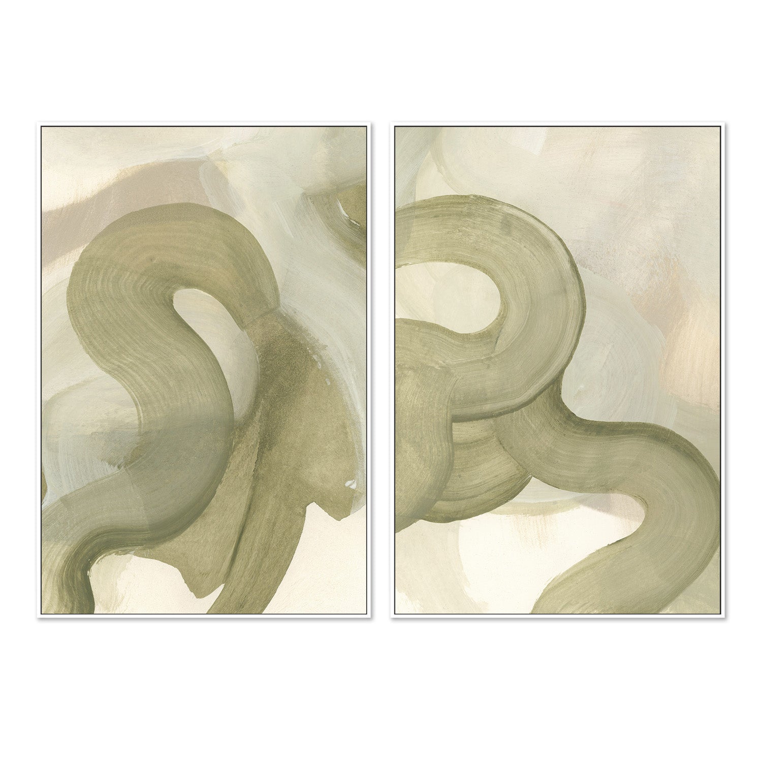 wall-art-print-canvas-poster-framed-Manor, Set of 2-5