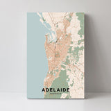 wall-art-print-canvas-poster-framed-Map Of Adelaide, Coloured-by-Gioia Wall Art-Gioia Wall Art