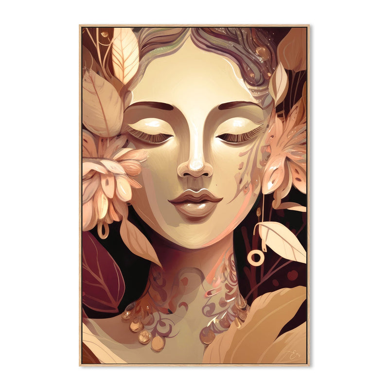 wall-art-print-canvas-poster-framed-Mauve , By Bella Eve-4