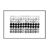 wall-art-print-canvas-poster-framed-Meditation Circles , By Danushka Abeygoda-GIOIA-WALL-ART