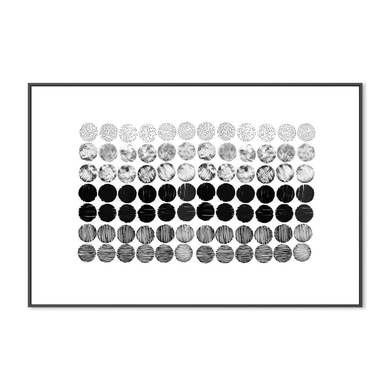 wall-art-print-canvas-poster-framed-Meditation Circles , By Danushka Abeygoda-GIOIA-WALL-ART