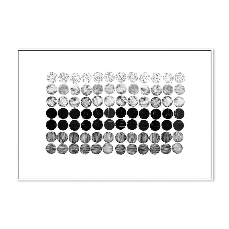 wall-art-print-canvas-poster-framed-Meditation Circles , By Danushka Abeygoda-GIOIA-WALL-ART