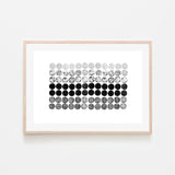 wall-art-print-canvas-poster-framed-Meditation Circles , By Danushka Abeygoda-GIOIA-WALL-ART
