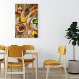 wall-art-print-canvas-poster-framed-Mediterranean Lunch , By Ekaterina Zagorska-7