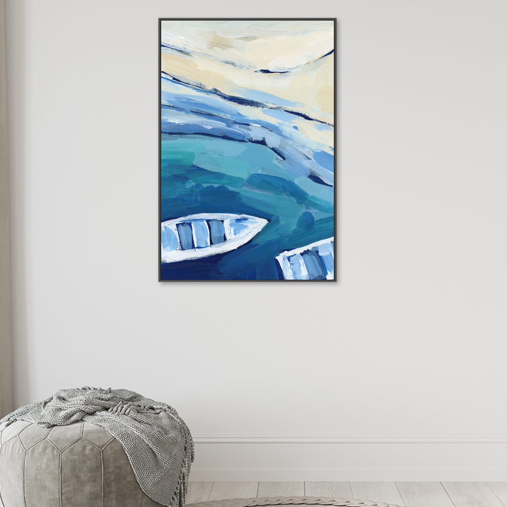 wall-art-print-canvas-poster-framed-Mediterranean Sailboat , Style C, By Jetty Home , By Jetty Home-2