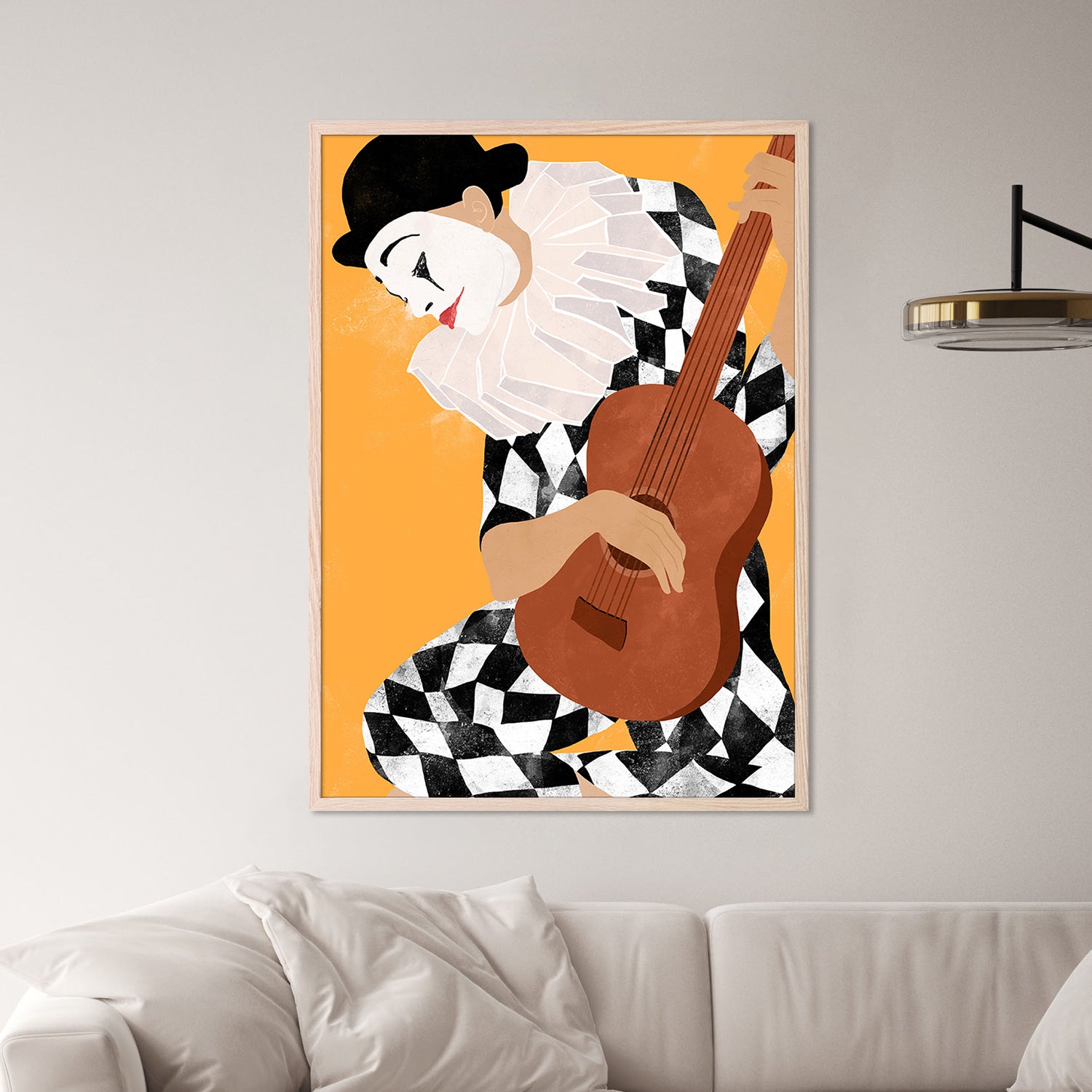 wall-art-print-canvas-poster-framed-Melancholy Melody-2