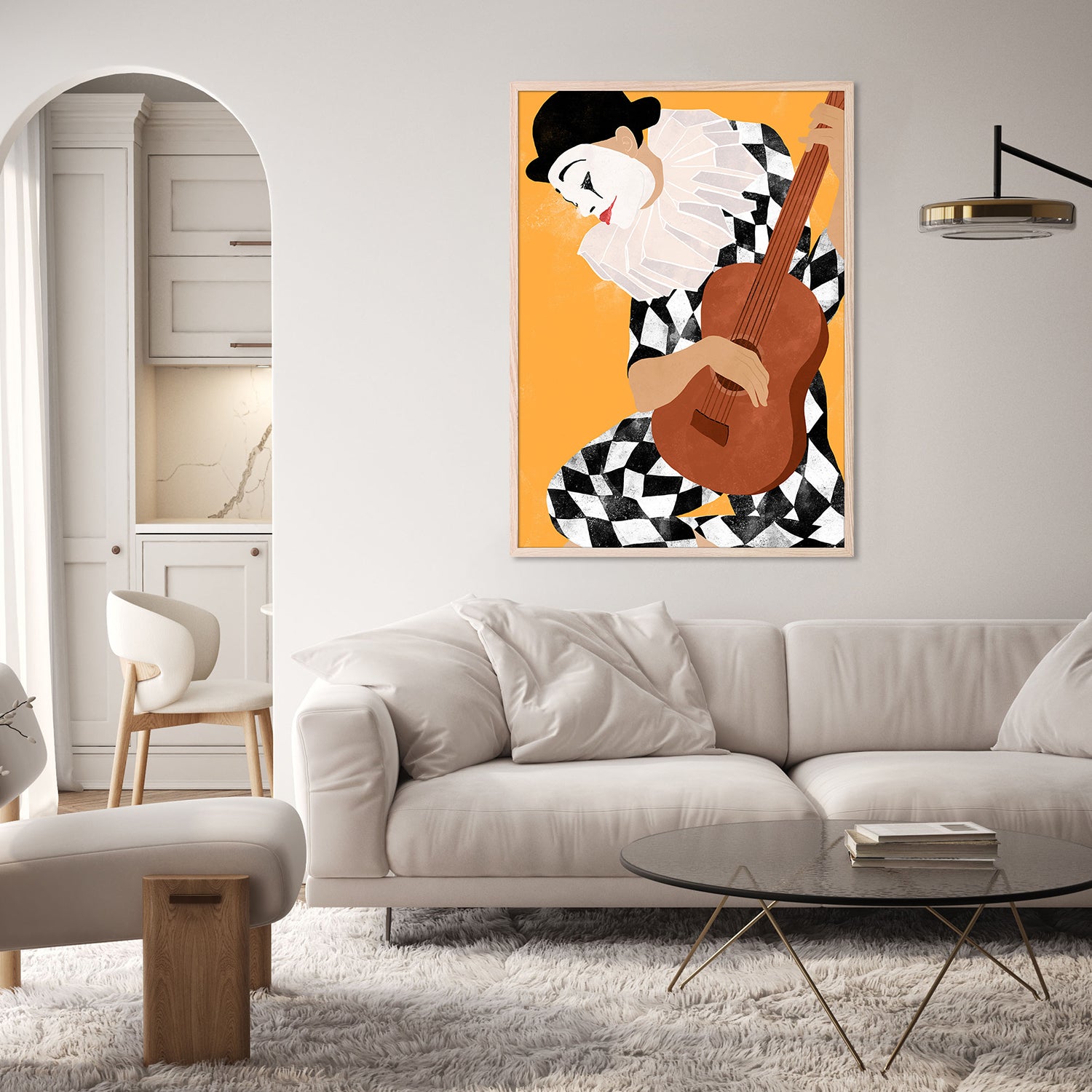wall-art-print-canvas-poster-framed-Melancholy Melody-6