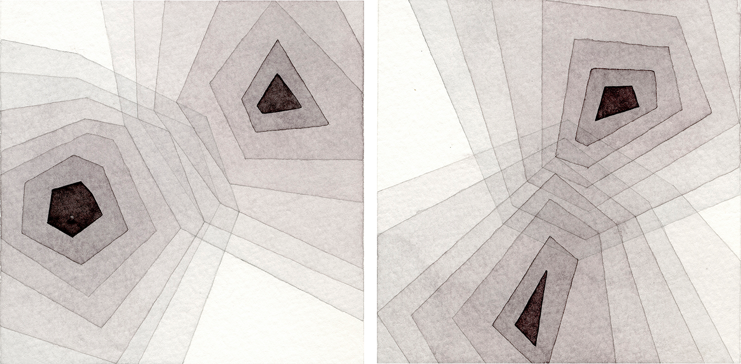 wall-art-print-canvas-poster-framed-Meld, Style A & B, Set Of 2-1