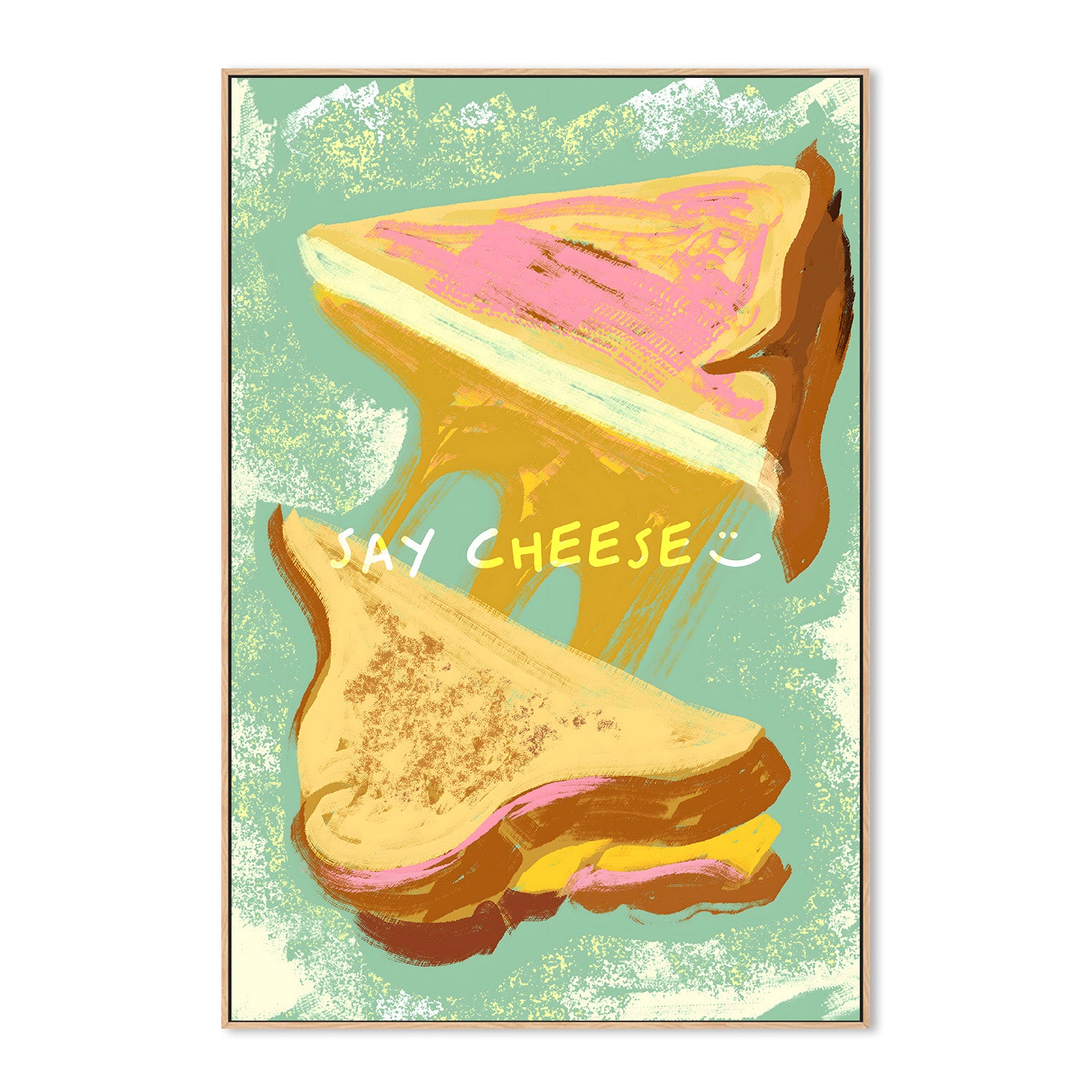 wall-art-print-canvas-poster-framed-Melted Cheese Sandwiches-4