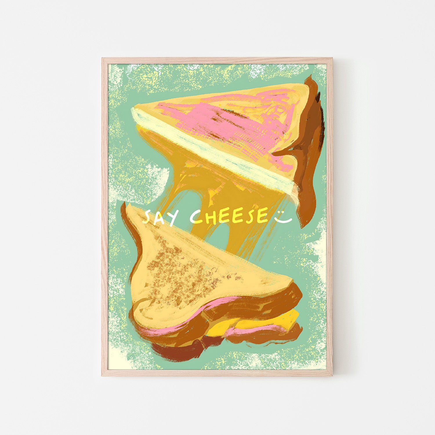 wall-art-print-canvas-poster-framed-Melted Cheese Sandwiches-6