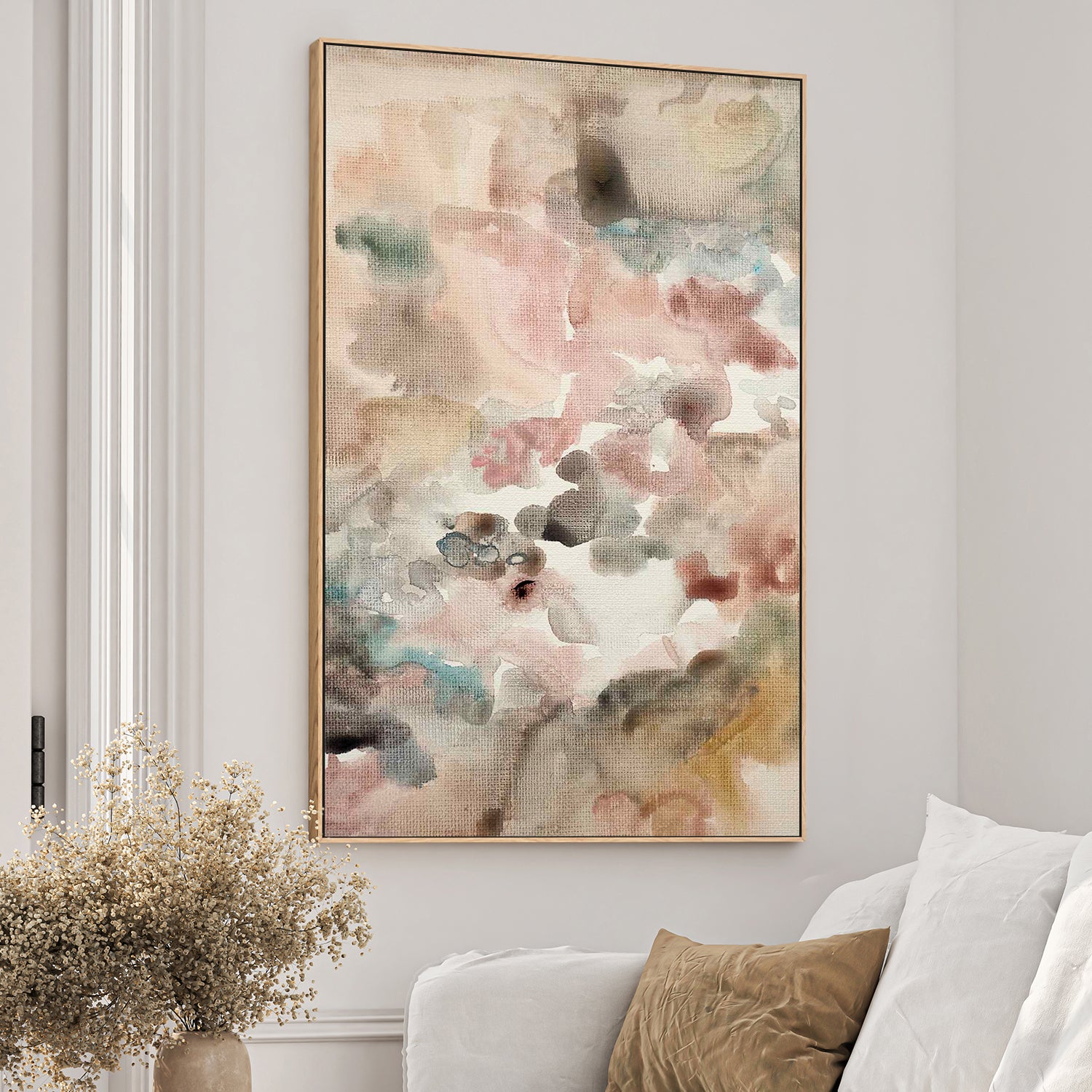 wall-art-print-canvas-poster-framed-Melting Flowers-2