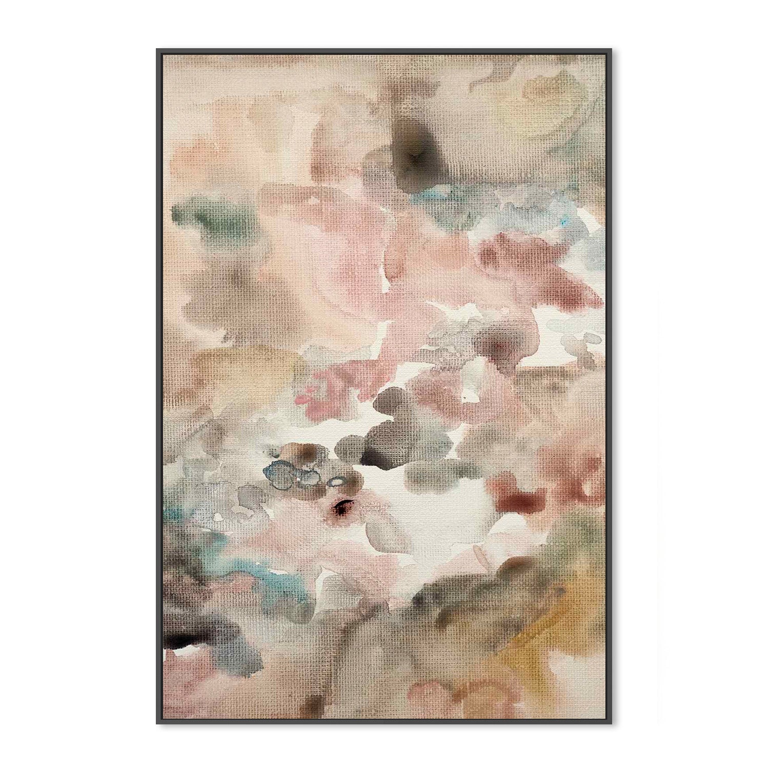 wall-art-print-canvas-poster-framed-Melting Flowers-3