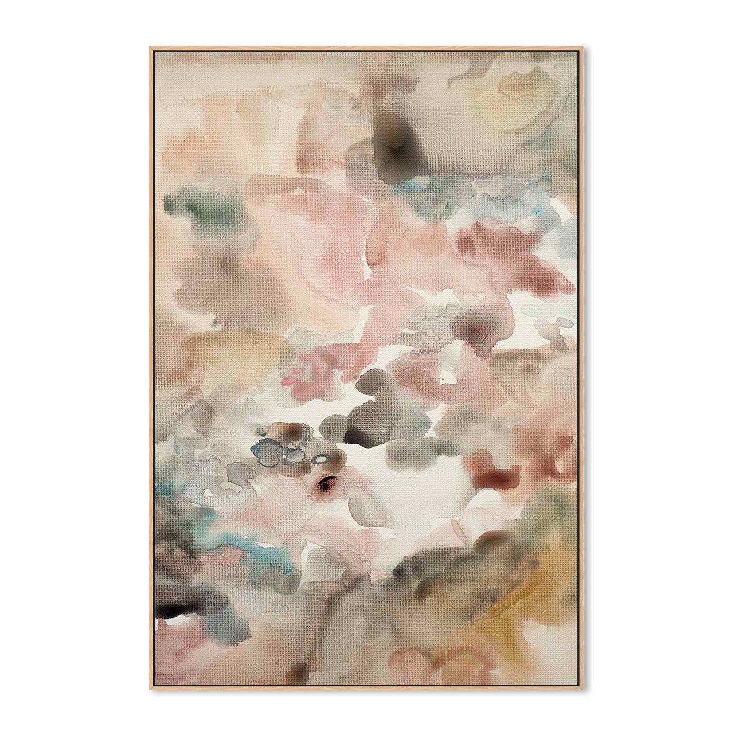 wall-art-print-canvas-poster-framed-Melting Flowers-4